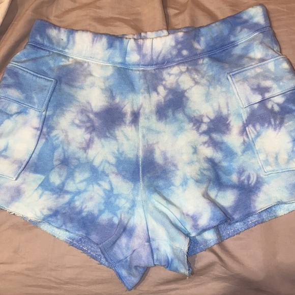 Blue and white shorts from pink Victoria secret - Picture 2 of 5